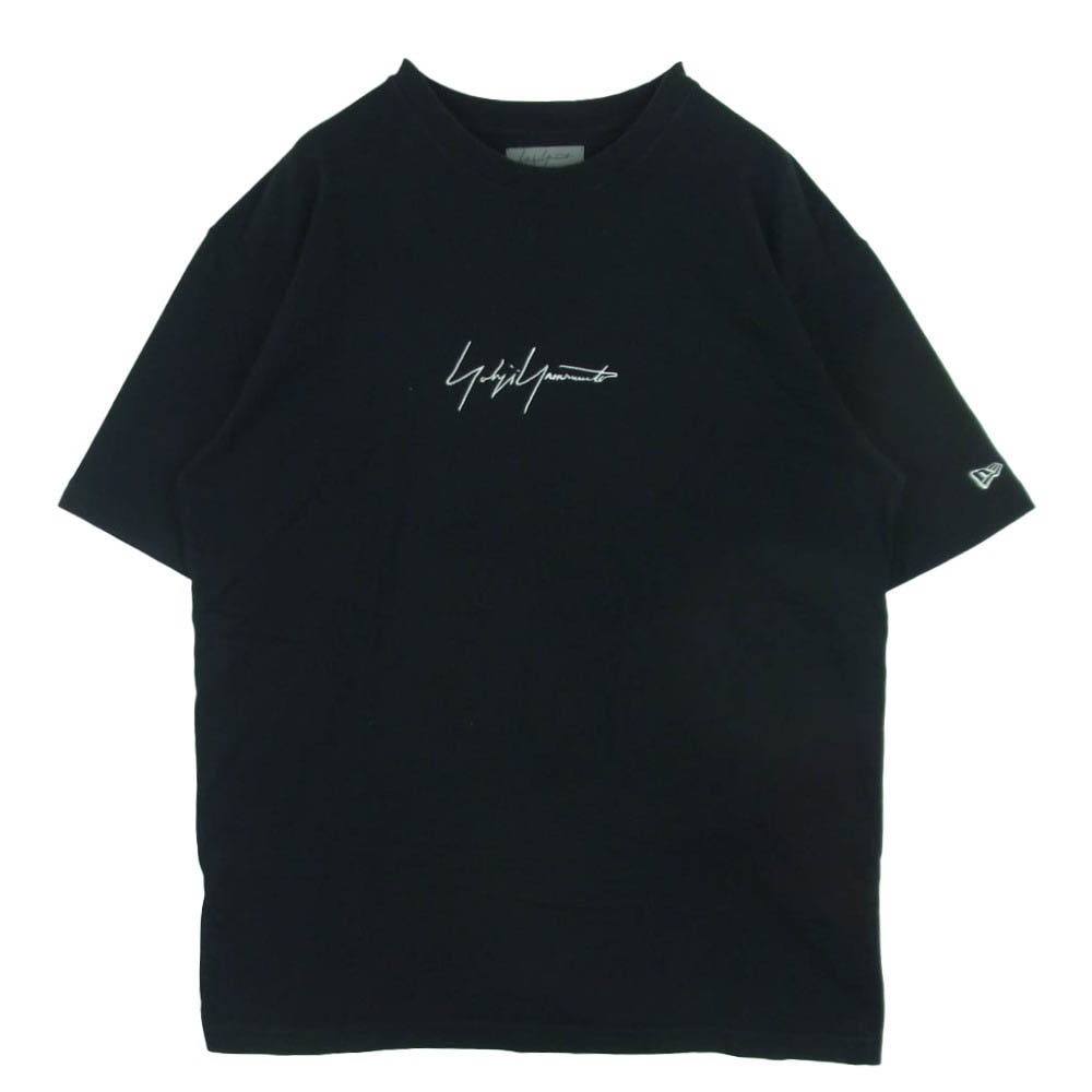 Yohji Yamamoto POUR HOMME ヨウジヤマモトプールオム NEW ERA ニューエラ HW-T38-082 ロゴ 半袖 Tシャツ カットソー ブラック系 6【中古】