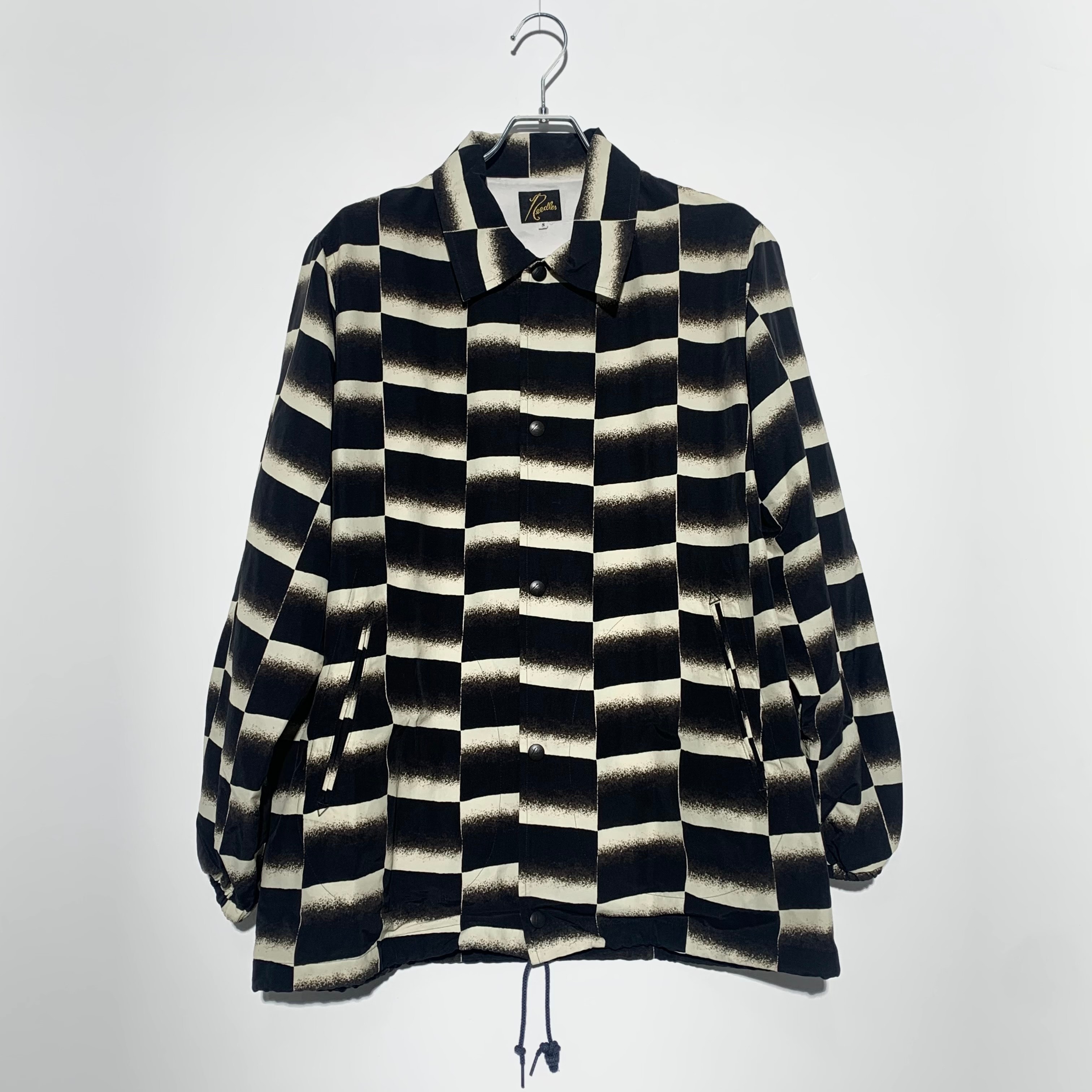 NEEDLES Coach Jacket-Nylon Tussore 20AW  Black×yellow