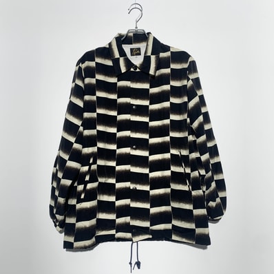 NEEDLES Coach Jacket-Nylon Tussore 20AW Black×yellow