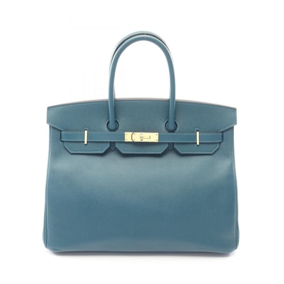 エルメス HERMES バーキン35 ハンドバッグ バッグ レザー ヴォーエプソン ヴォーエプソン マラカイト T刻印(2015年製造) レディース グリーン系 【中古】