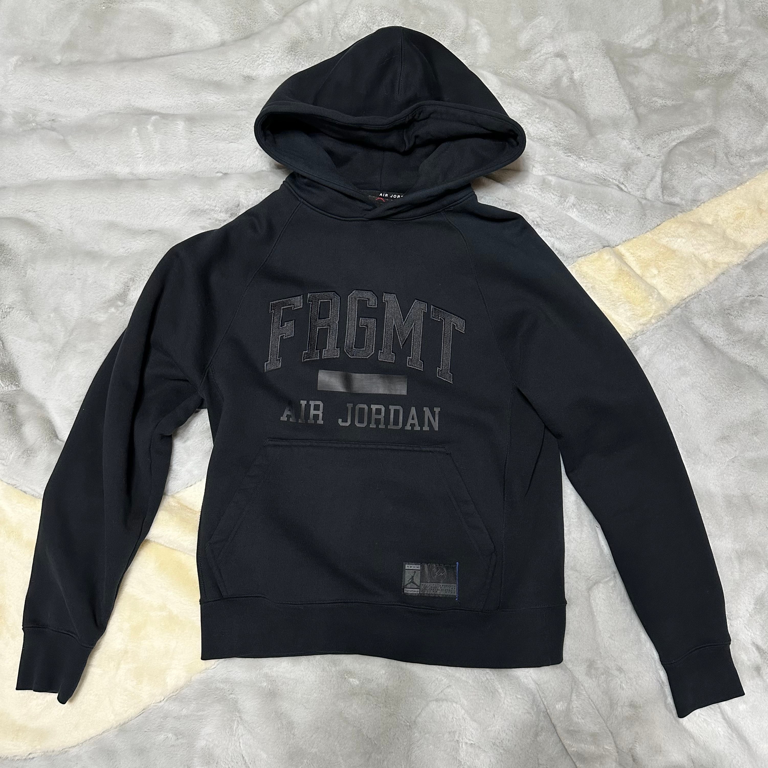 Air Jordan x Fragment Pullover Hoodie "Black"