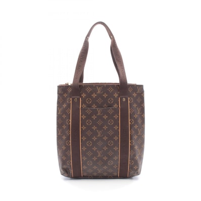 ルイ・ヴィトン LOUIS VUITTON カバ ボブール トートバッグ バッグ PVCコーティングキャンバス レザー モノグラム メンズ レディース ブラウン系 M53013 【中古】