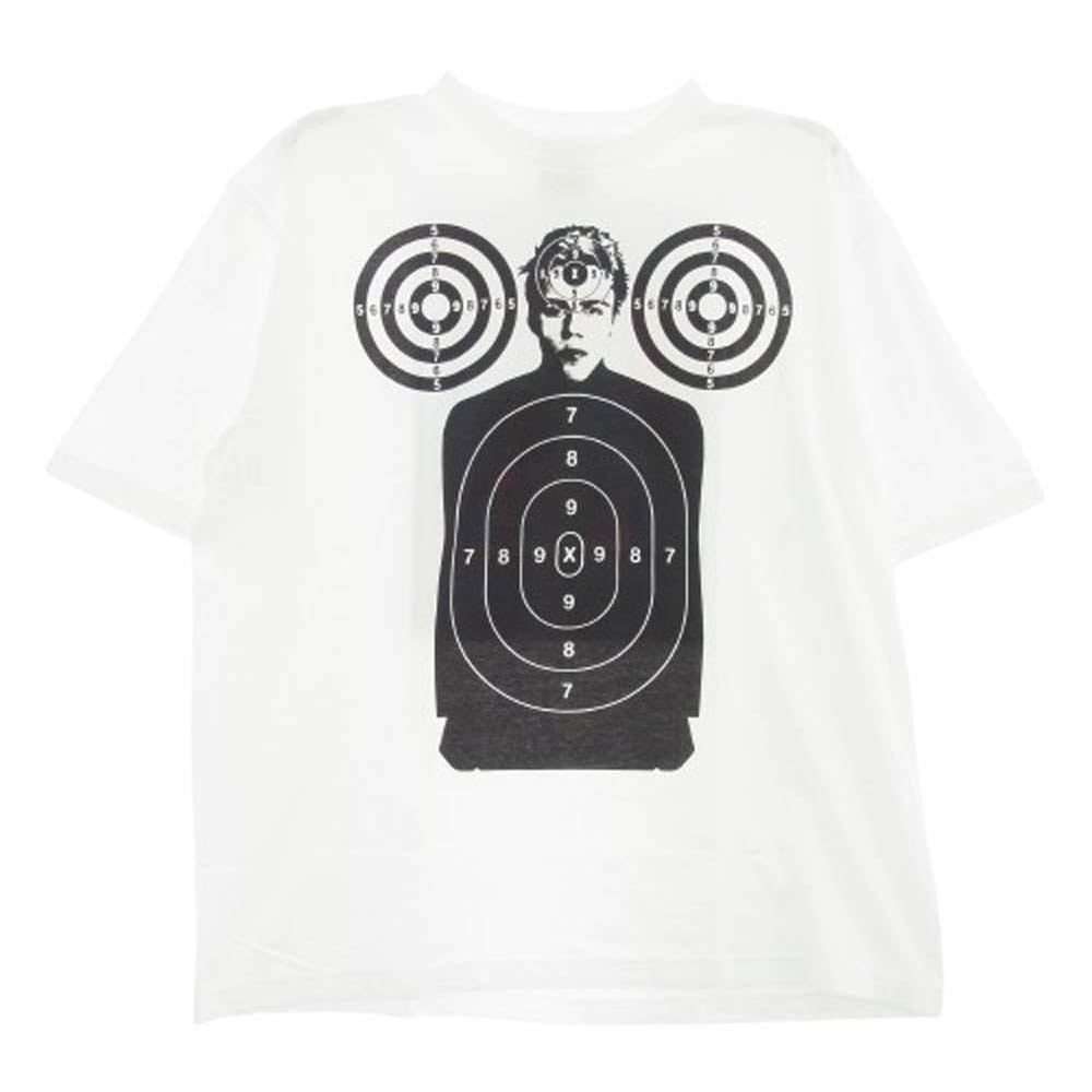 SAINT MICHAEL セントマイケル Tシャツ 23AW SM-A23-0000-C32 The Kid LAROI S/S TEE ザキッドラロイ プリント 半袖 Tシャツ ホワイト系 XL【新古品】【未使用】【中古】