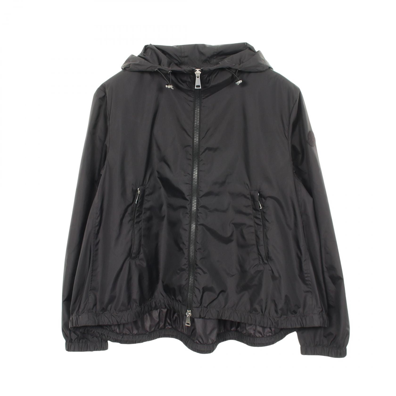 モンクレール MONCLER BOISSAARD フード付き 衣料品 アウター ナイロン レディース ブラック系 【中古】