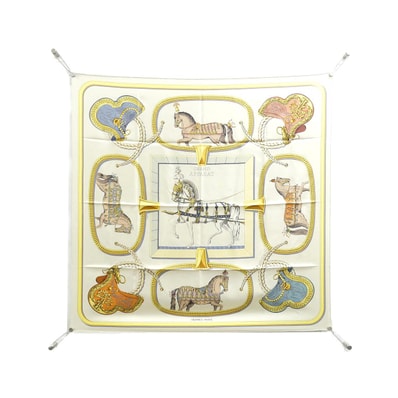 エルメス GRAND APPARAT カレ 001364S スカーフ