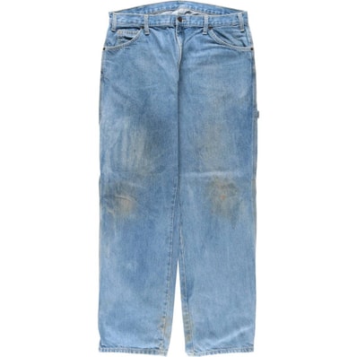 古着 ディッキーズ Dickies デニムペインターパンツ メンズw37相当/eaa639271