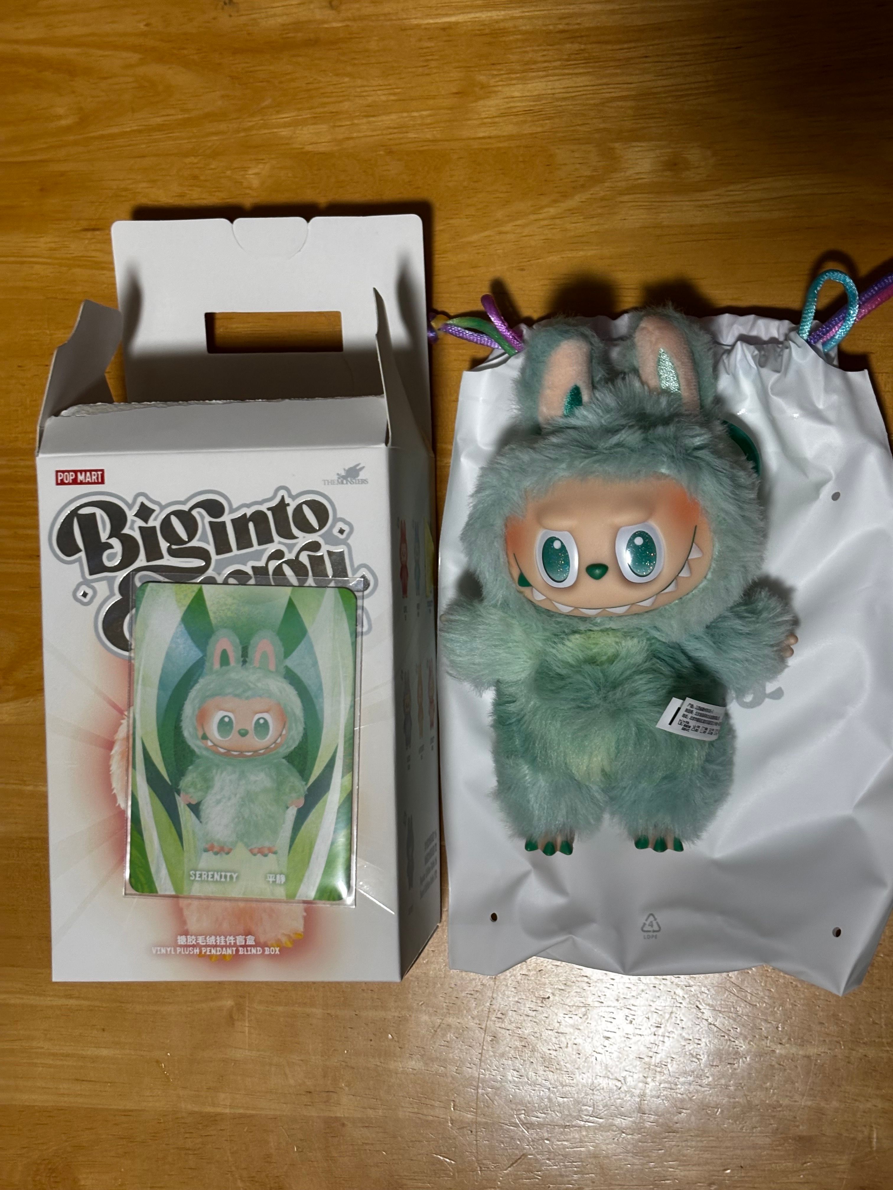 POP MART THE MONSTERS (LABUBU) Big into Energy Series Plush Pendant SERENITY