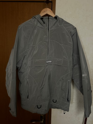 Supreme GORE-TEX Contrast Stitch Anorak "Silver"