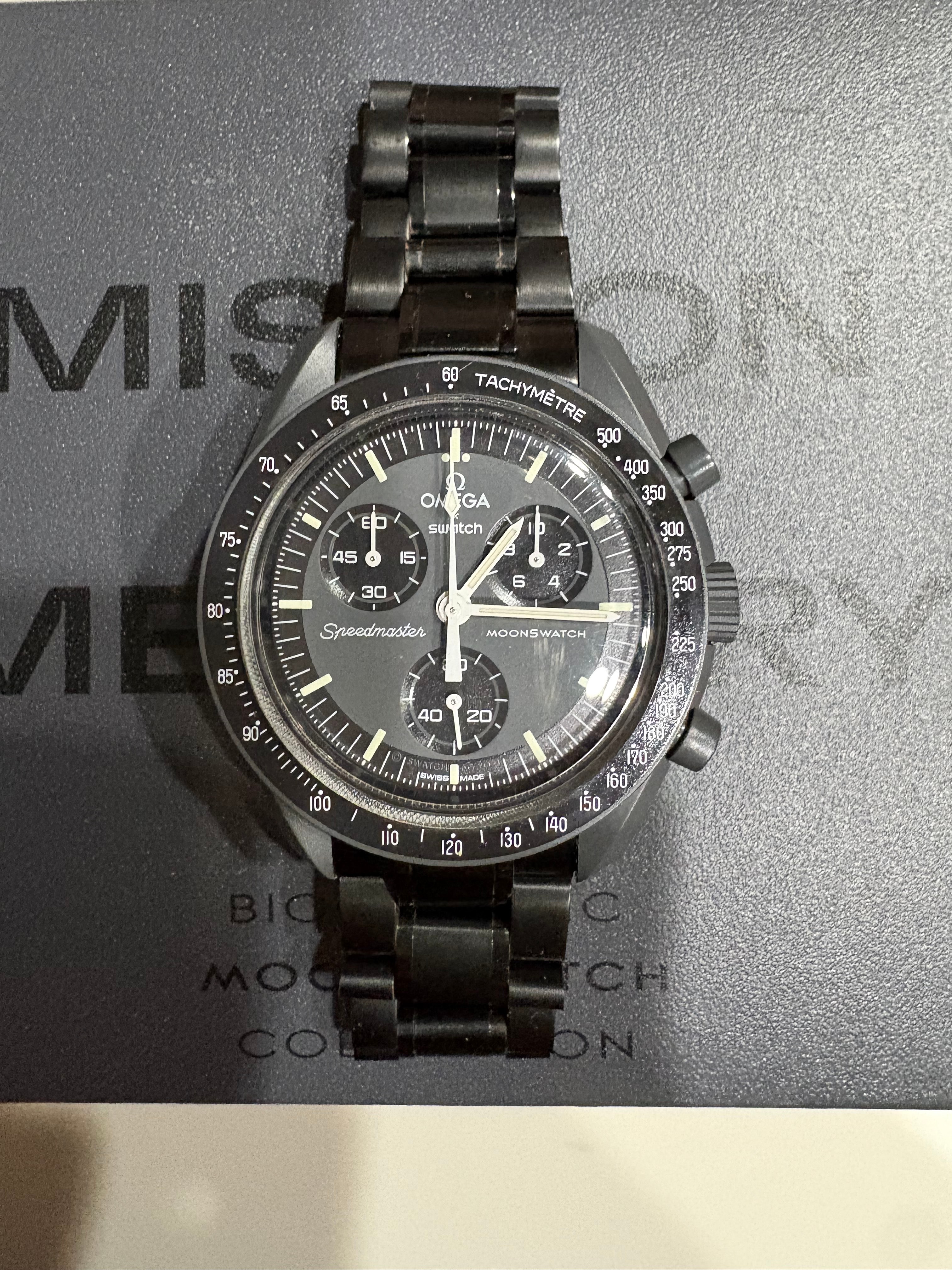 スウォッチ × オメガ ミッション トゥ マーキュリー SO33A100