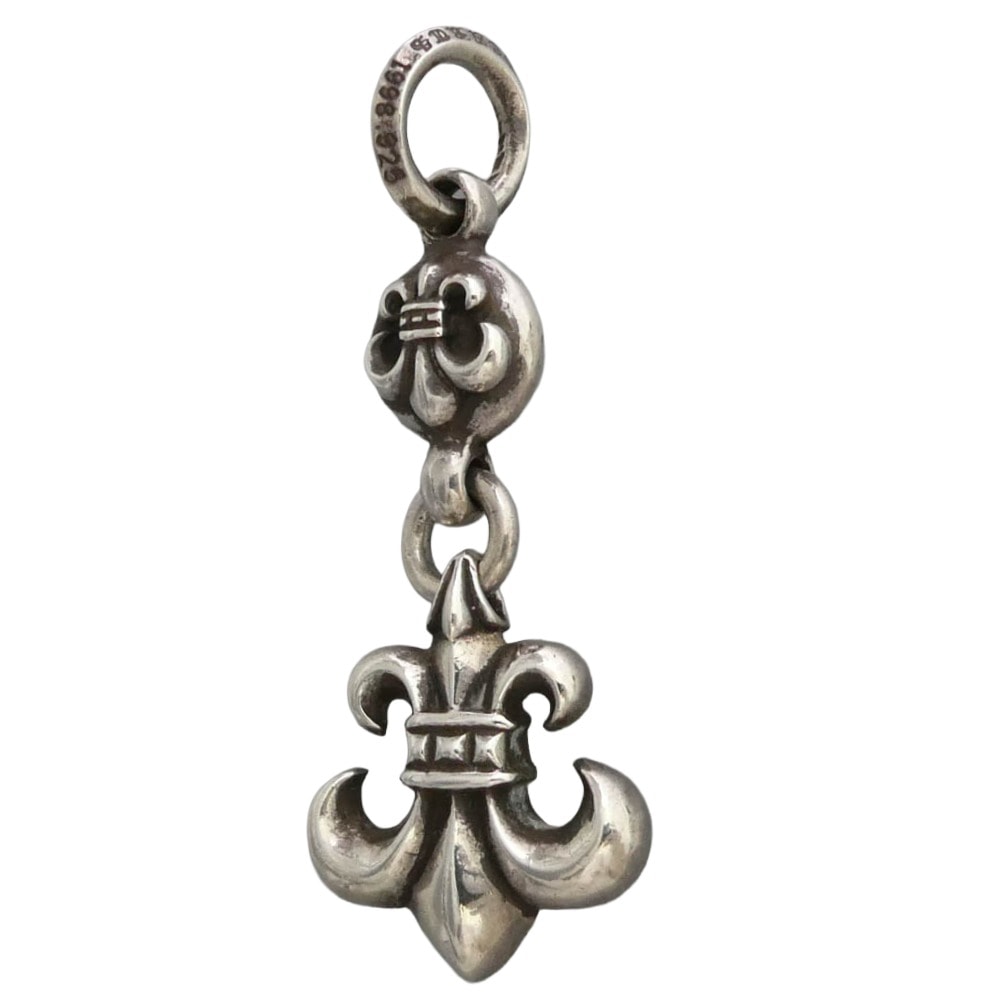 CHROME HEARTS クロムハーツ(原本無) 1BALL BS FLEUR 1ボール BS フレア チャーム ペンダントトップ シルバー系【中古】