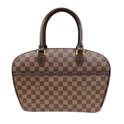 ルイヴィトン サリア オリゾンタル ダミエ ハンドバッグ ダミエキャンバス N51282 ブラウン レディース LOUIS VUITTON 中古