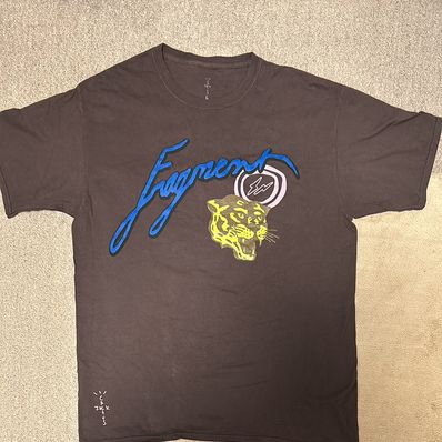 Travis Scott Cactus Jack For Fragment Icons Tee "Brown"