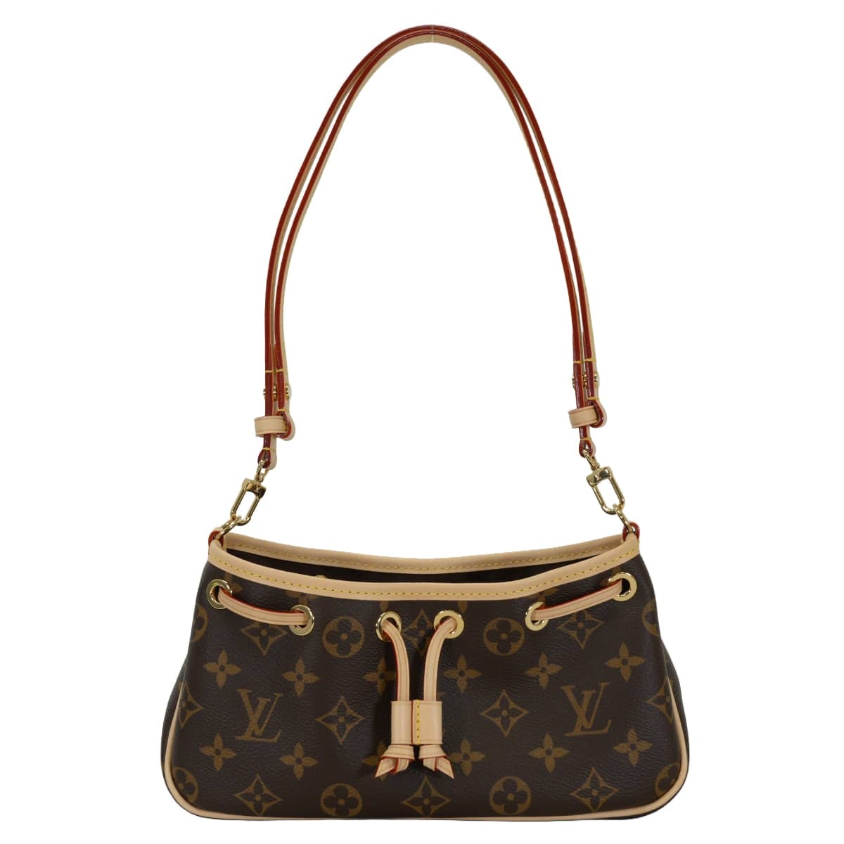 【渋谷並木橋店】2026年 LOUIS VUITTON ルイ・ヴィトン ショルダーバッグ ナノフリヴォル ブラウン モノグラム ゴールド金具 M29537 新品