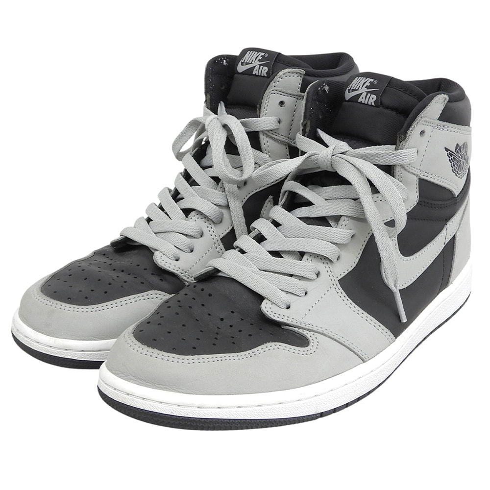 ナイキ エア ジョーダン 1 HIGH Shadow 2.0 シューズ メンズ ブラック×グレー 29cm 555088-035 11(US)