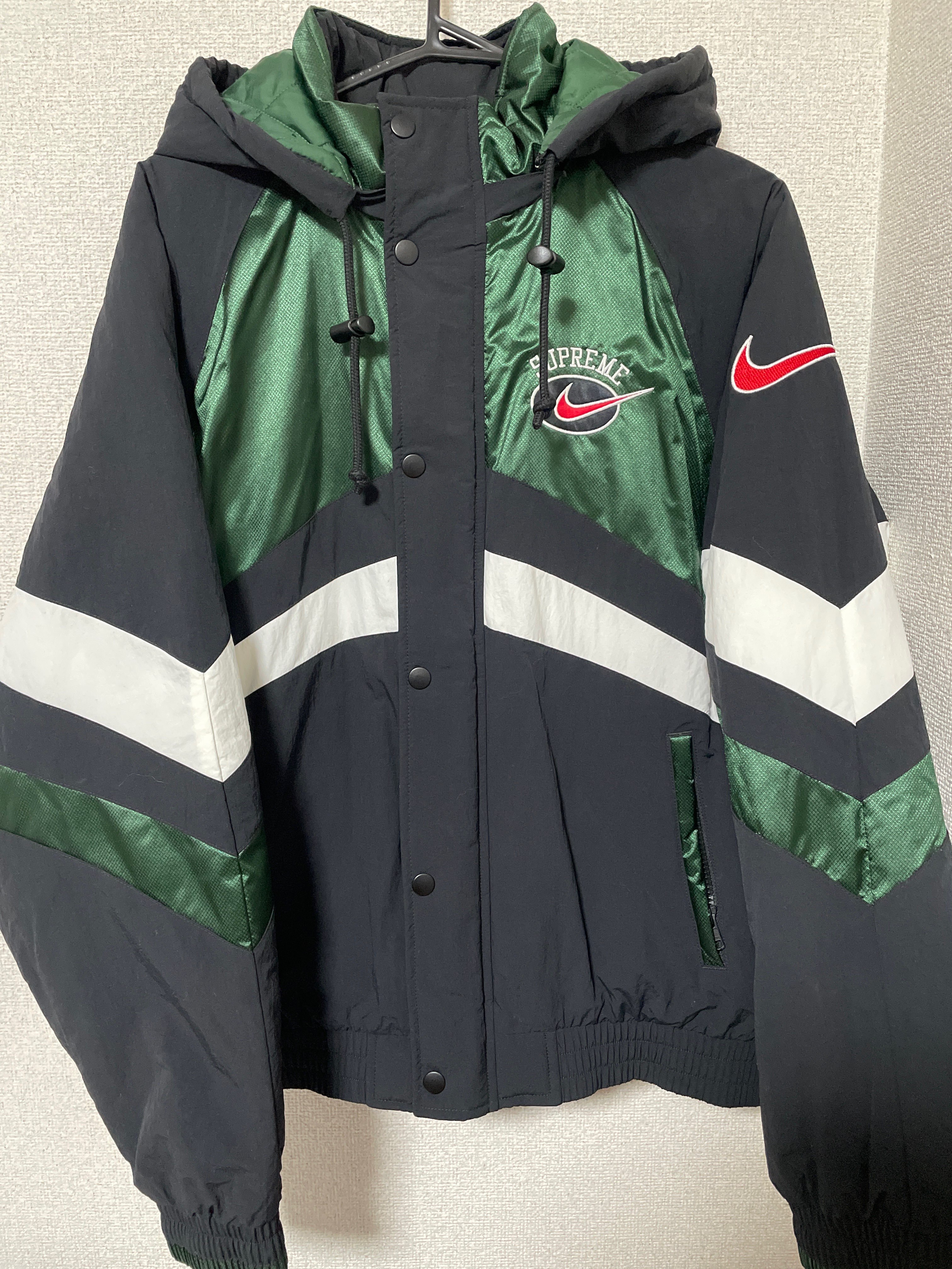 Supreme / Nike Hooded Sport Jacket "Green"