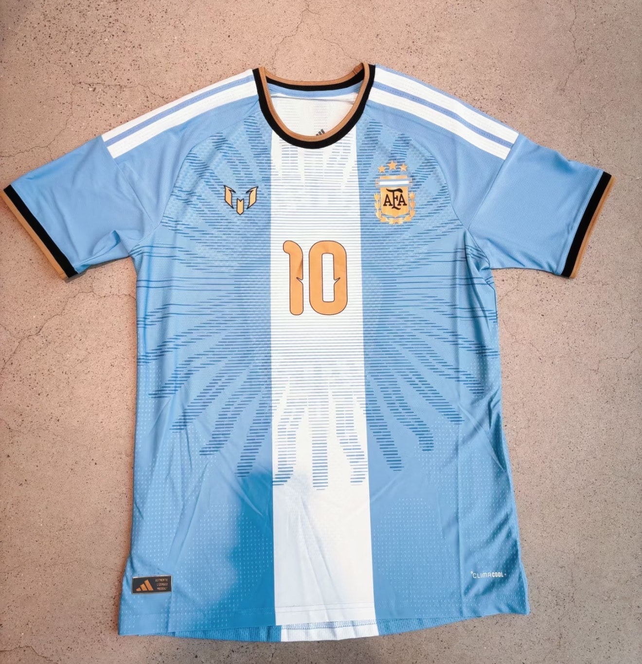 adidas Argentina Messi 26 Jersey #10 "Light Blue"