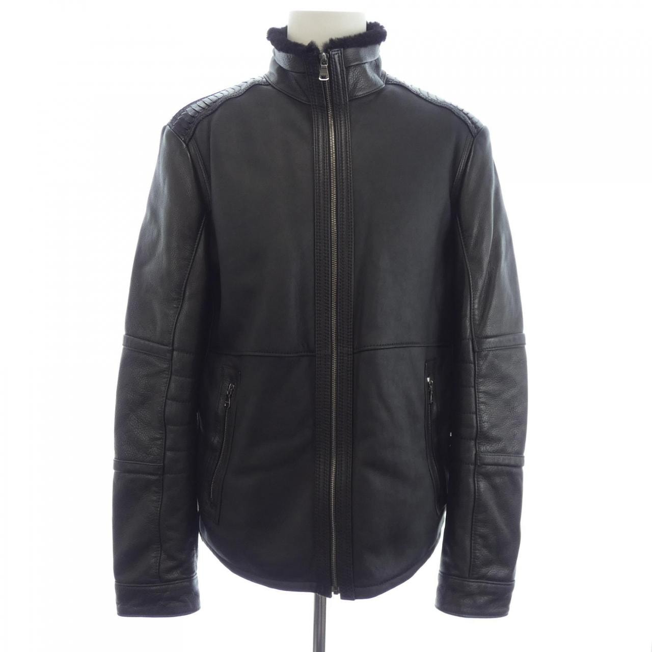 ヒューゴボス HUGO BOSS レザージャケット
