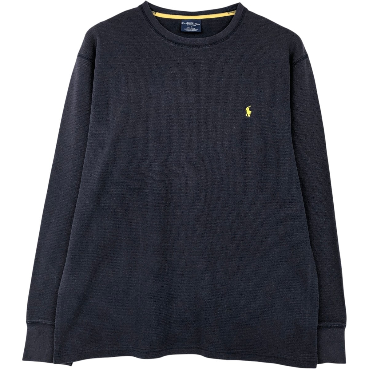 古着 ラルフローレン Ralph Lauren POLO RALPH LAUREN SLEEPWEAR サーマルロングTシャツ メンズL相当/eaa660704