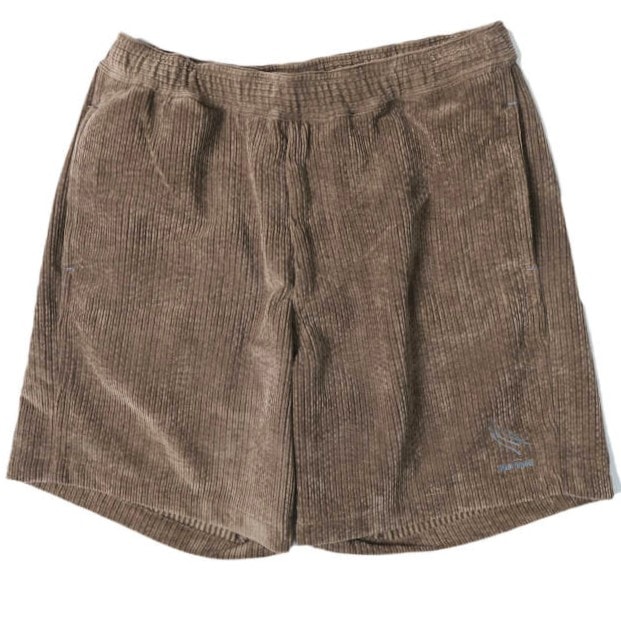 WILDTHINGS ワイルドシングス 26SS SUMMER CORD SHORTS サマーコードショーツ WT26045SK S BROWN コーデュロイ イージー ショートパンツ ボトムス g27999