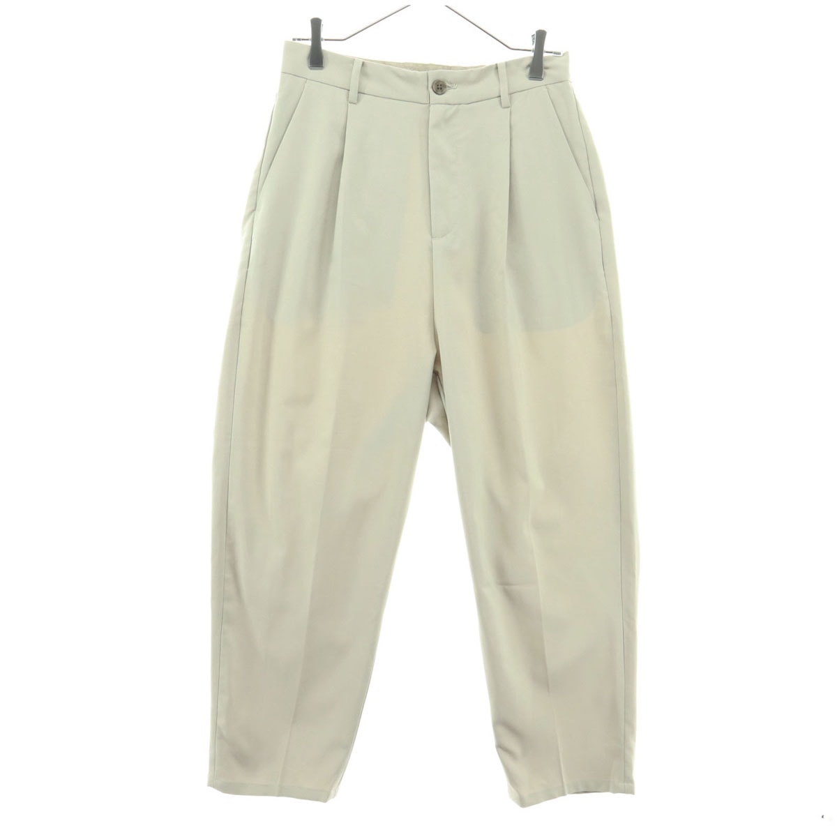 BEAMS ビームス スラックスパンツ S ベージュ系