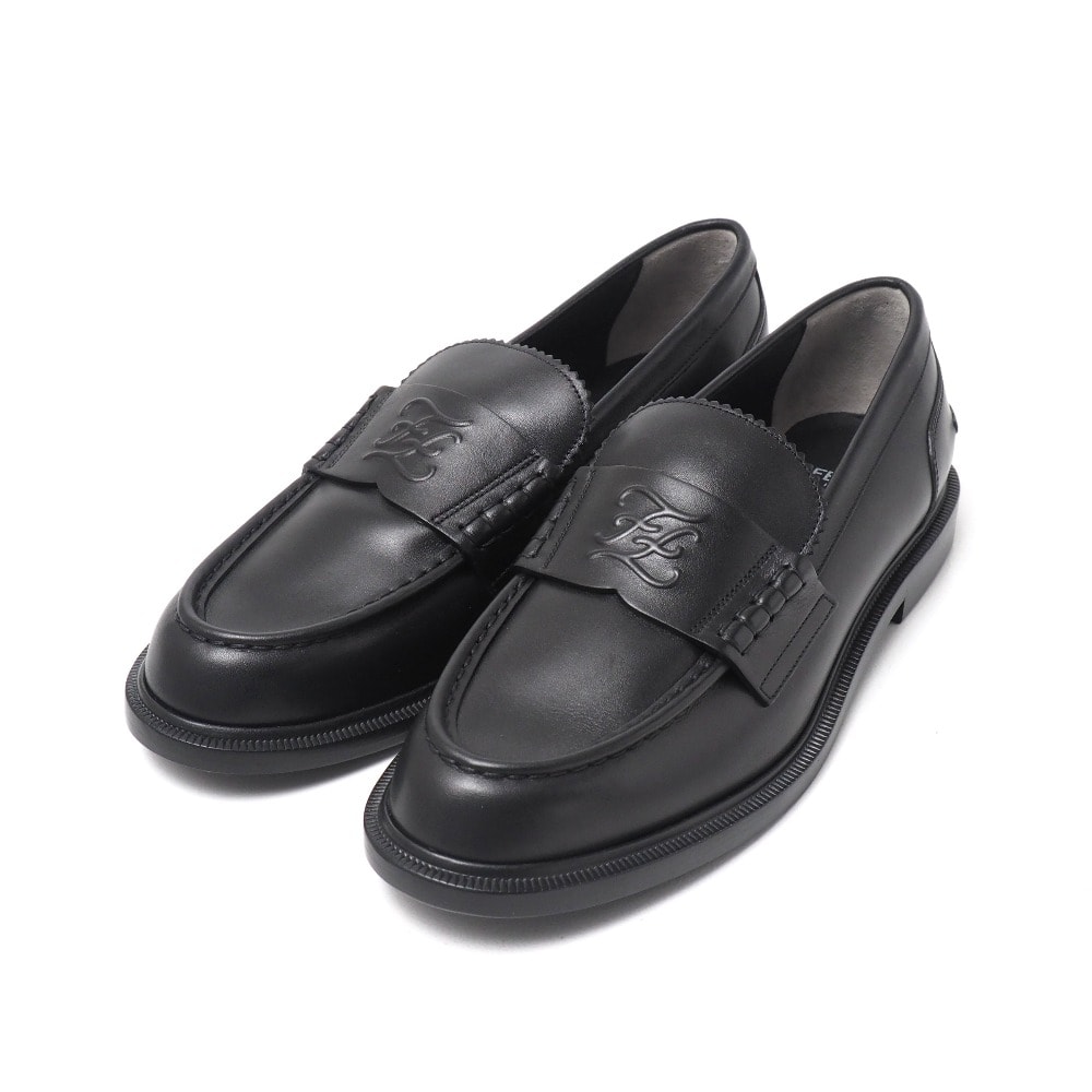 ■未使用品■FENDI フェンディ ローファー サイズ40 ダブルF ズッカ ロゴ レザー 靴 20251027/RA6330