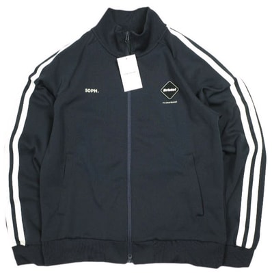 F.C.R.B. エフシーアールビー 26SS TRAINING TRACK JACKET トレーニングトラックジャケット FCRB-260061 L NAVY F.C.Real Bristol ブリストル ジャージー アウター g26545