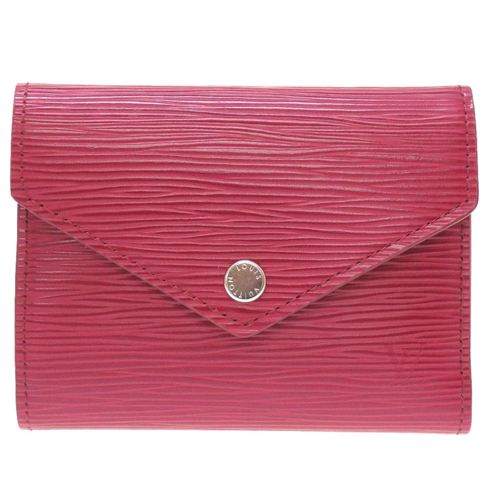 Louis Vuitton Victorine Wallet Epi "Fuchsia"