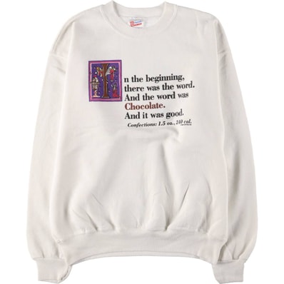 古着 90年代 ヘインズ Hanes ACTIVEWEAR プリントスウェットシャツ トレーナー メンズXL相当 ヴィンテージ/eaa552018