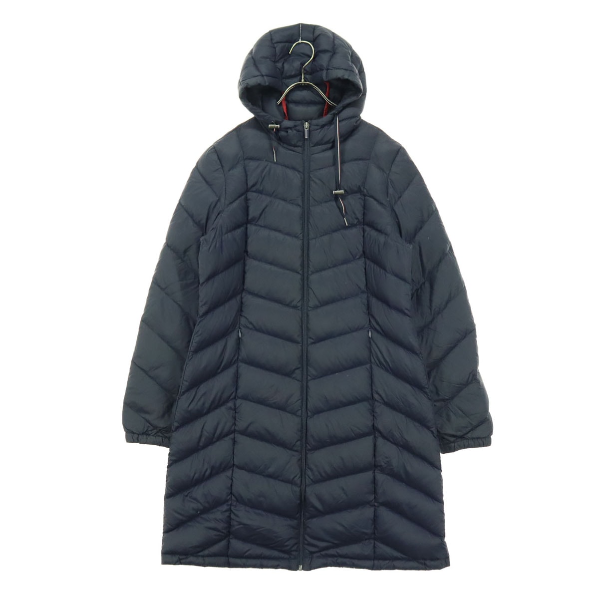 TOMMY HILFIGER トミーヒルフィガー 長袖 ダウンコート ブラック