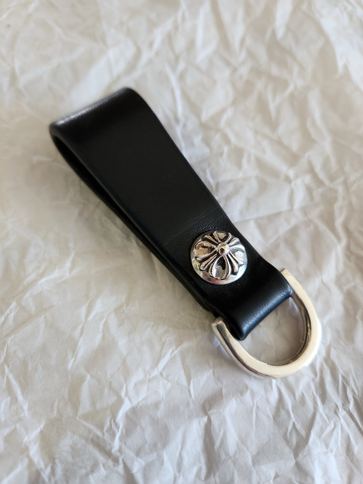 Chrome Hearts Belt Loop D Ring / Cross "Black"