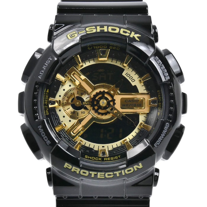 CASIO カシオ G-SHOCK 腕時計 電池式 GA-110GB-1AJF メンズ【中古】【美品】
