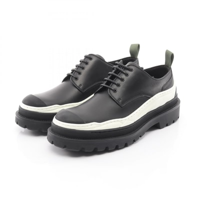 ディオール Dior DIOR × SACAI Explorer Derby エクスプローラー ダービー スニーカー 靴 レザー メンズ ブラック系 / ホワイト系 【中古】