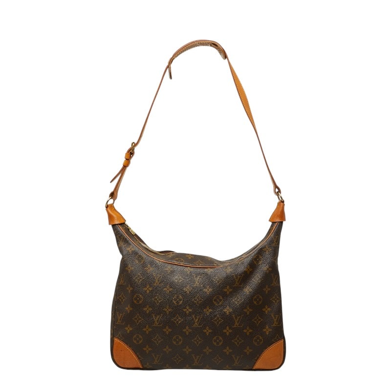 ルイ ヴィトン モノグラム ブローニュ 35 ショルダーバッグ M51260 ブラウン PVC レザー レディース LOUIS VUITTON 【中古】