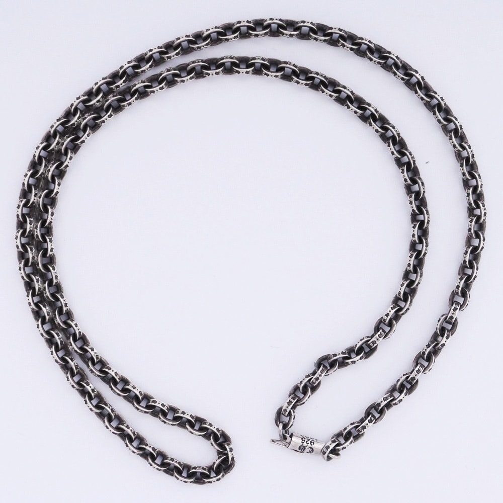 Chrome Hearts Paper Chain Necklace "Silver"