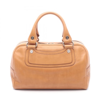セリーヌ CELINE ブギーバッグ ハンドバッグ バッグ レザー レディース ブラウン系 【中古】