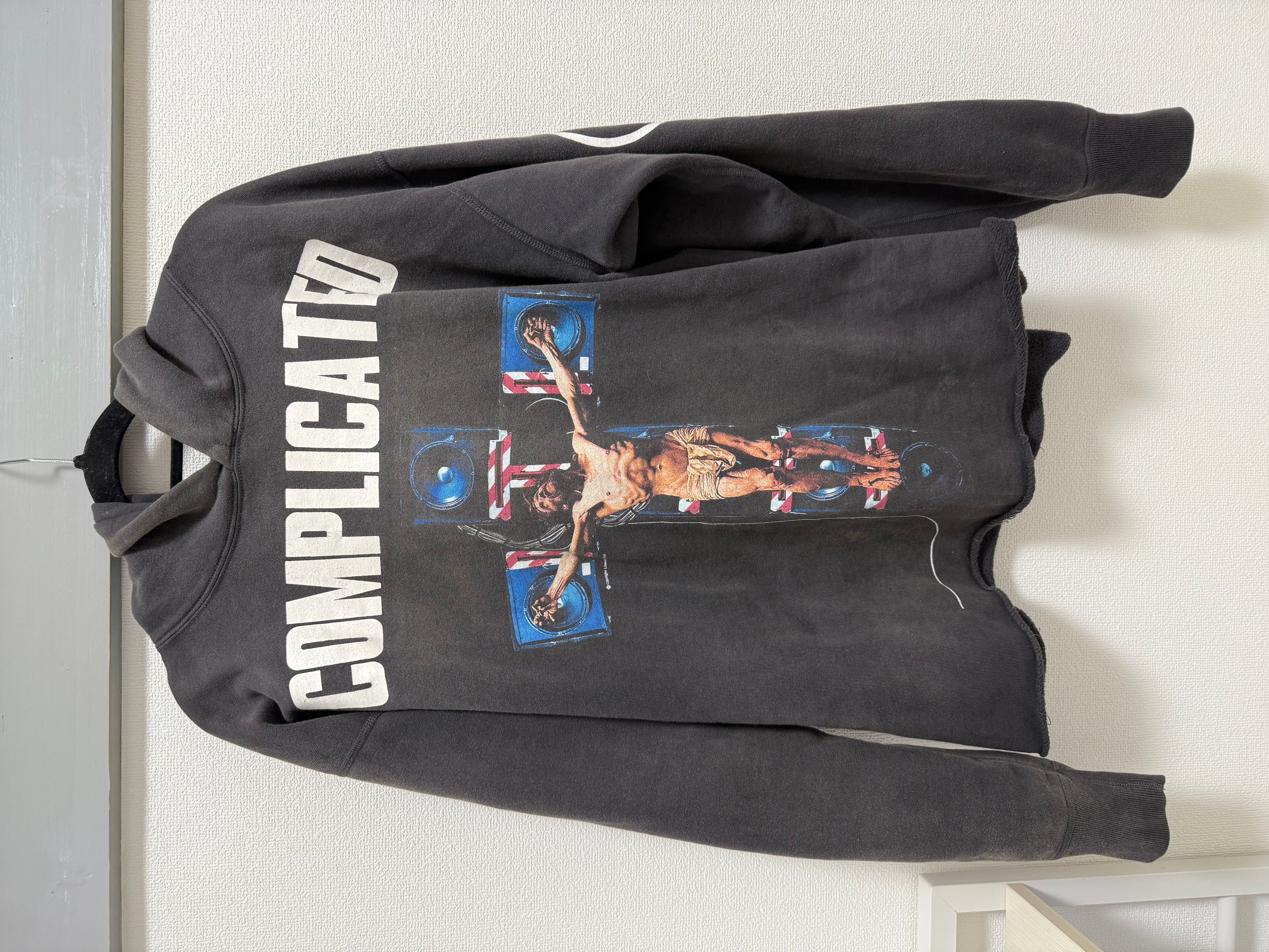 SAINT Mxxxxxx x Kosuke Kawamura Hoodie Complicated "Black"