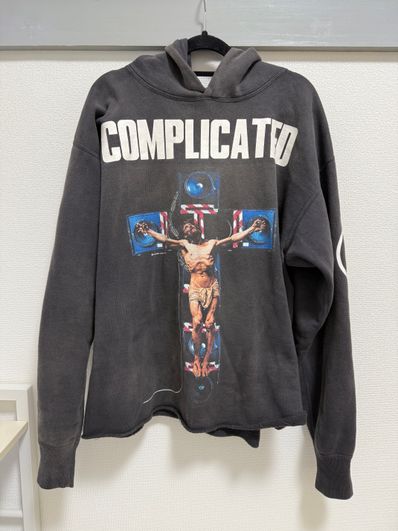 SAINT Mxxxxxx x Kosuke Kawamura Hoodie Complicated "Black"