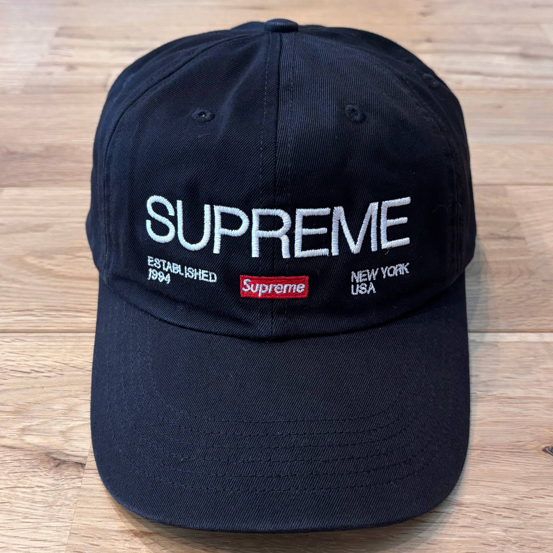 Supreme Est. 1994 6-Panel "Black"