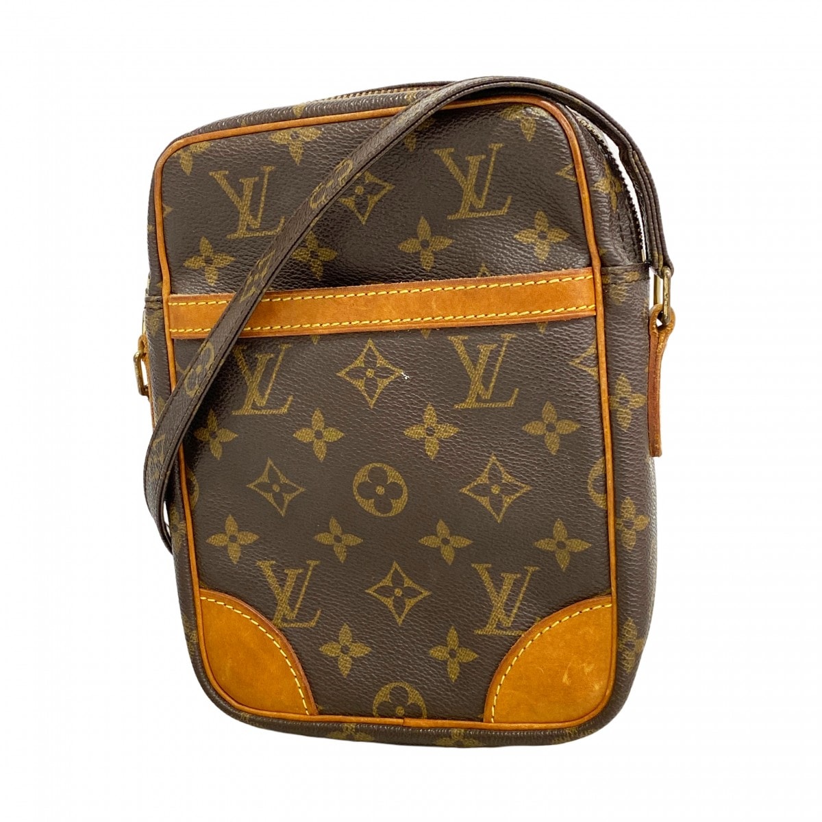 【6da0724】ルイヴィトン ショルダーバッグ モノグラム ダヌーブ M45266 ブラウン【中古】レディース