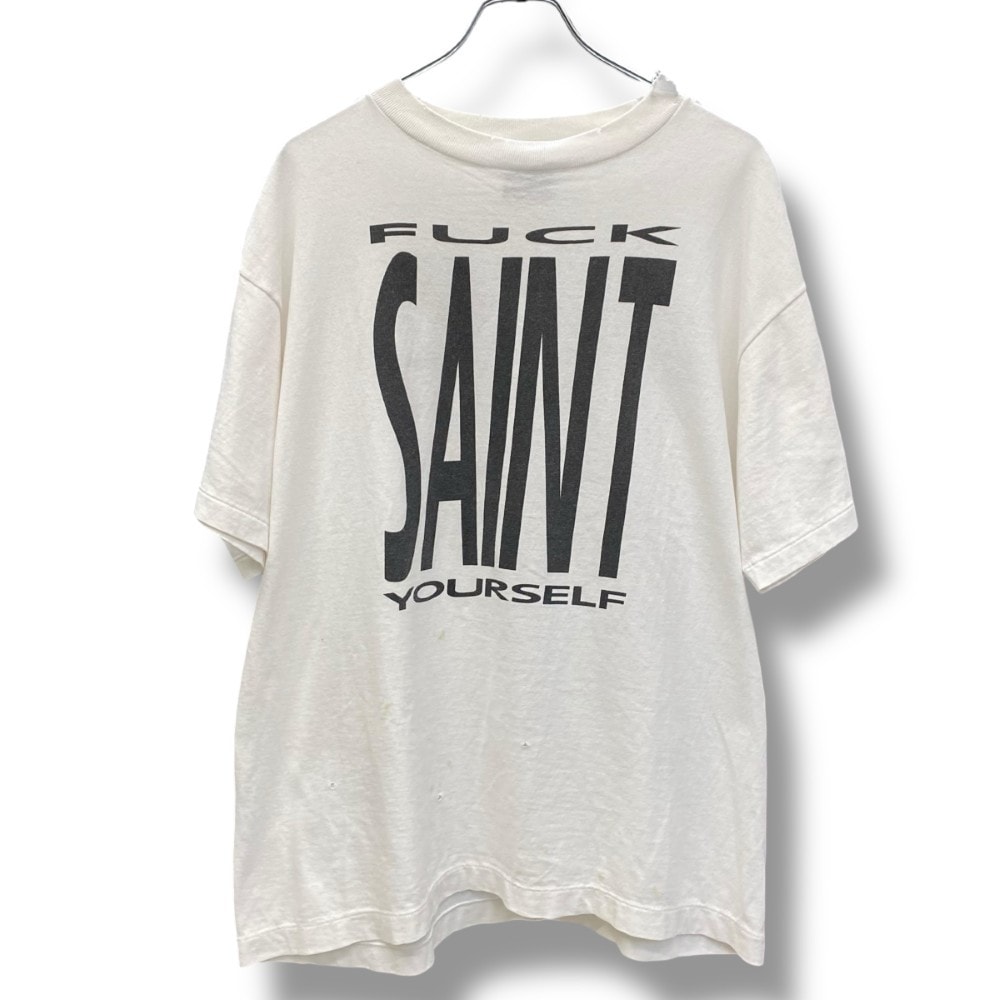 SAINT Mxxxxxx SS Tee_Saint Yourself "White"
