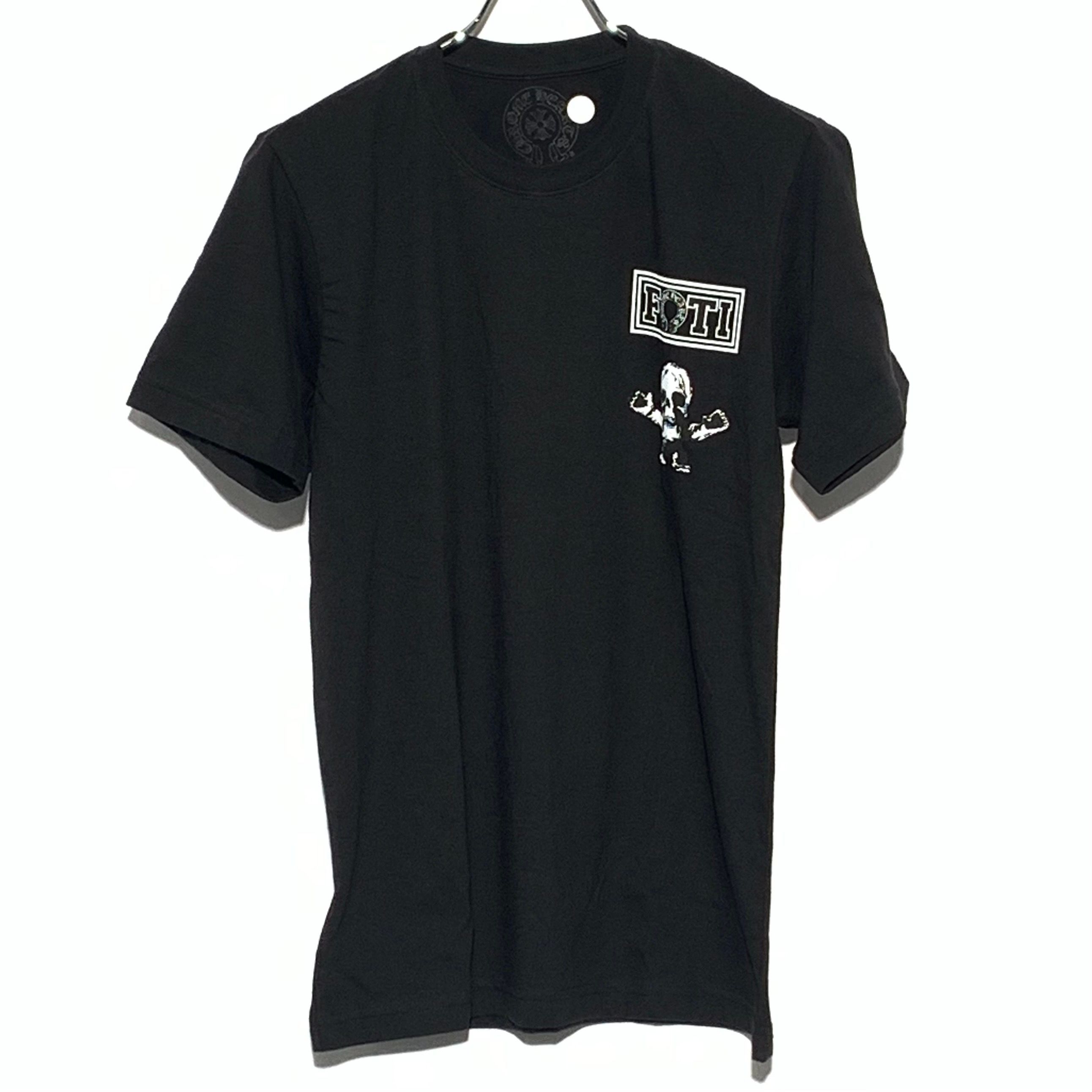 Chrome Hearts Scroll Logo Foti T-Shirt