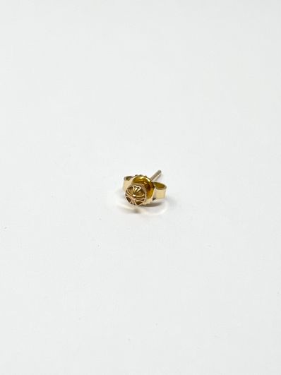 クロムハーツ 22K ミニクロスボールスタッド ピアス