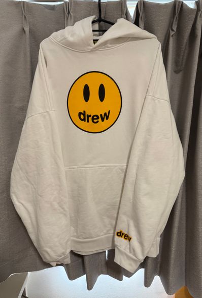 drew house mascot deconstructed hoodie "Off White"