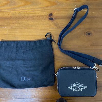 Dior x Air Jordan Wings Messenger Bag "Navy"