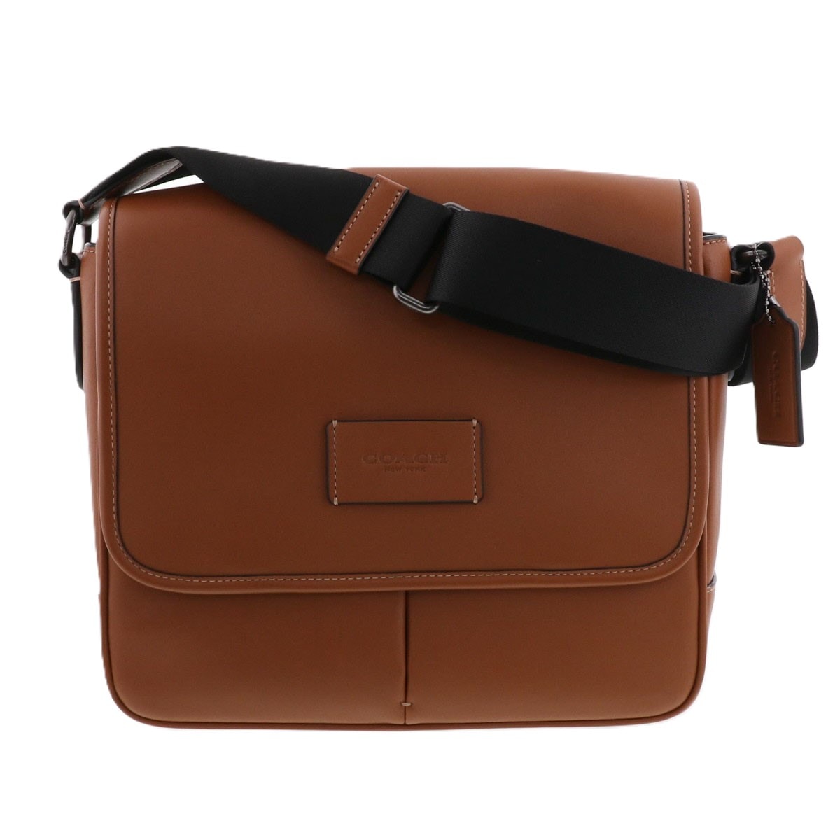 【値下げ】 COACH コーチ スプリント マップ バッグ25 ショルダーバッグ CDB64 レザー ブラウン  メンズ【中古】