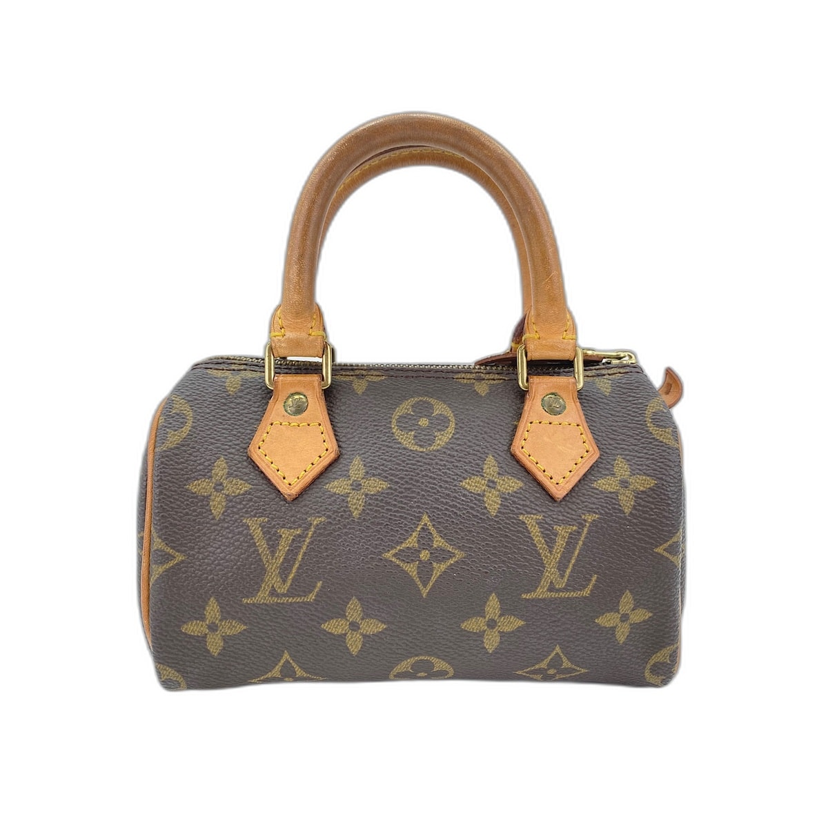 ヴィトン LV ミニ・スピーディ ハンドバッグ【中古】