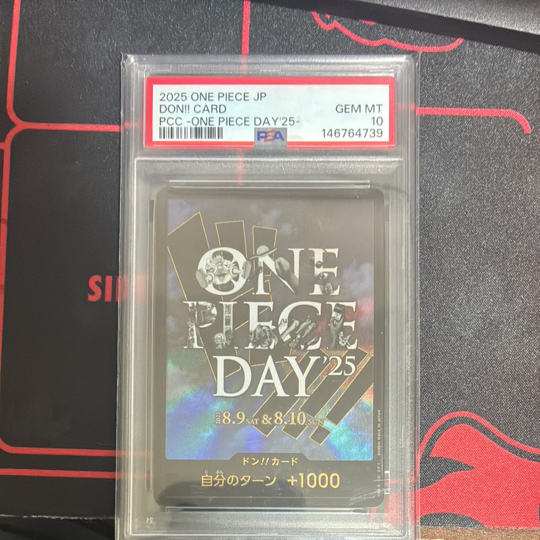 PSA10】ドン!!カード : ONE PIECE DAY'25 (プレミアムカード