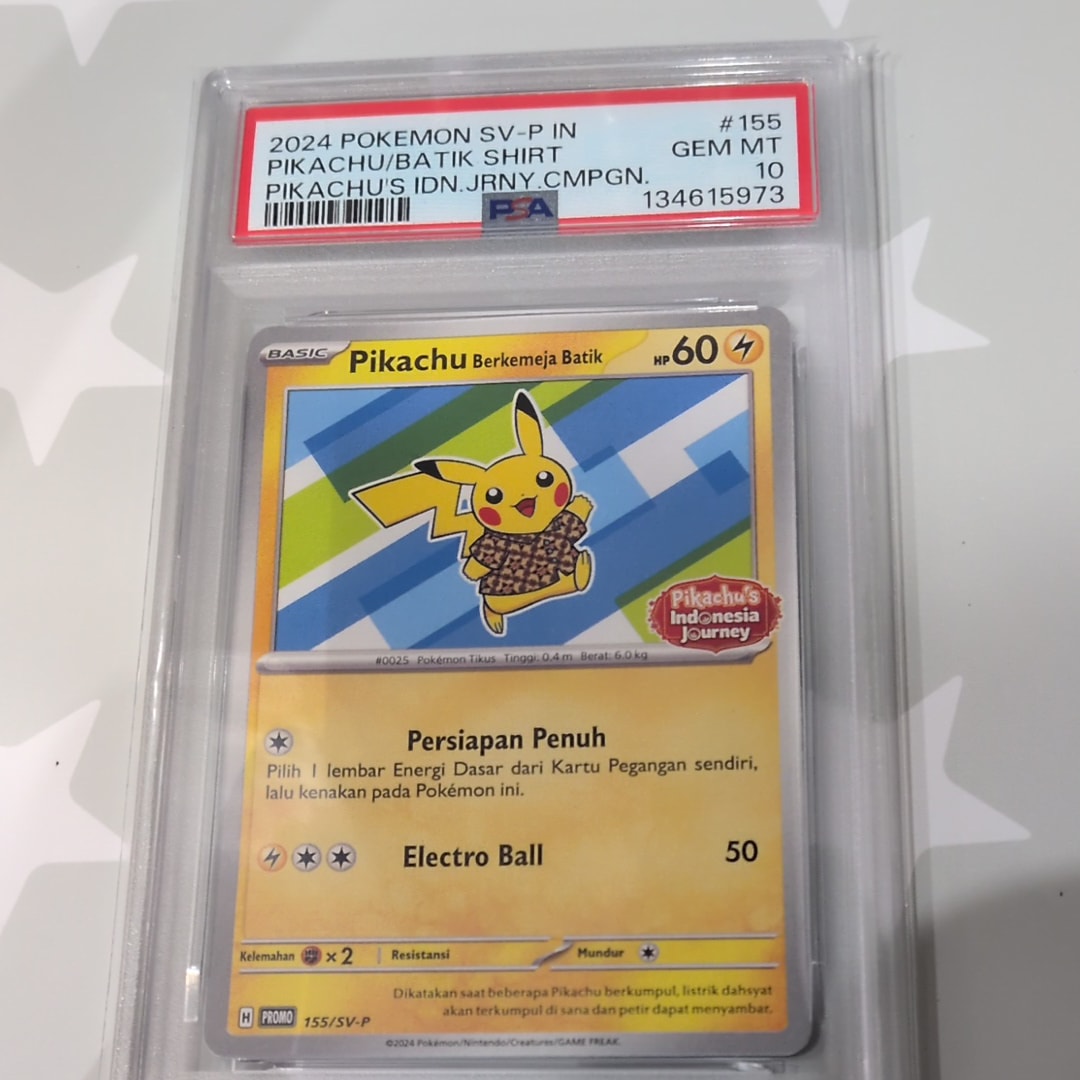 PSA10 ピカチュウ インドネシア PROMO 155/SV-P 【公式通販】