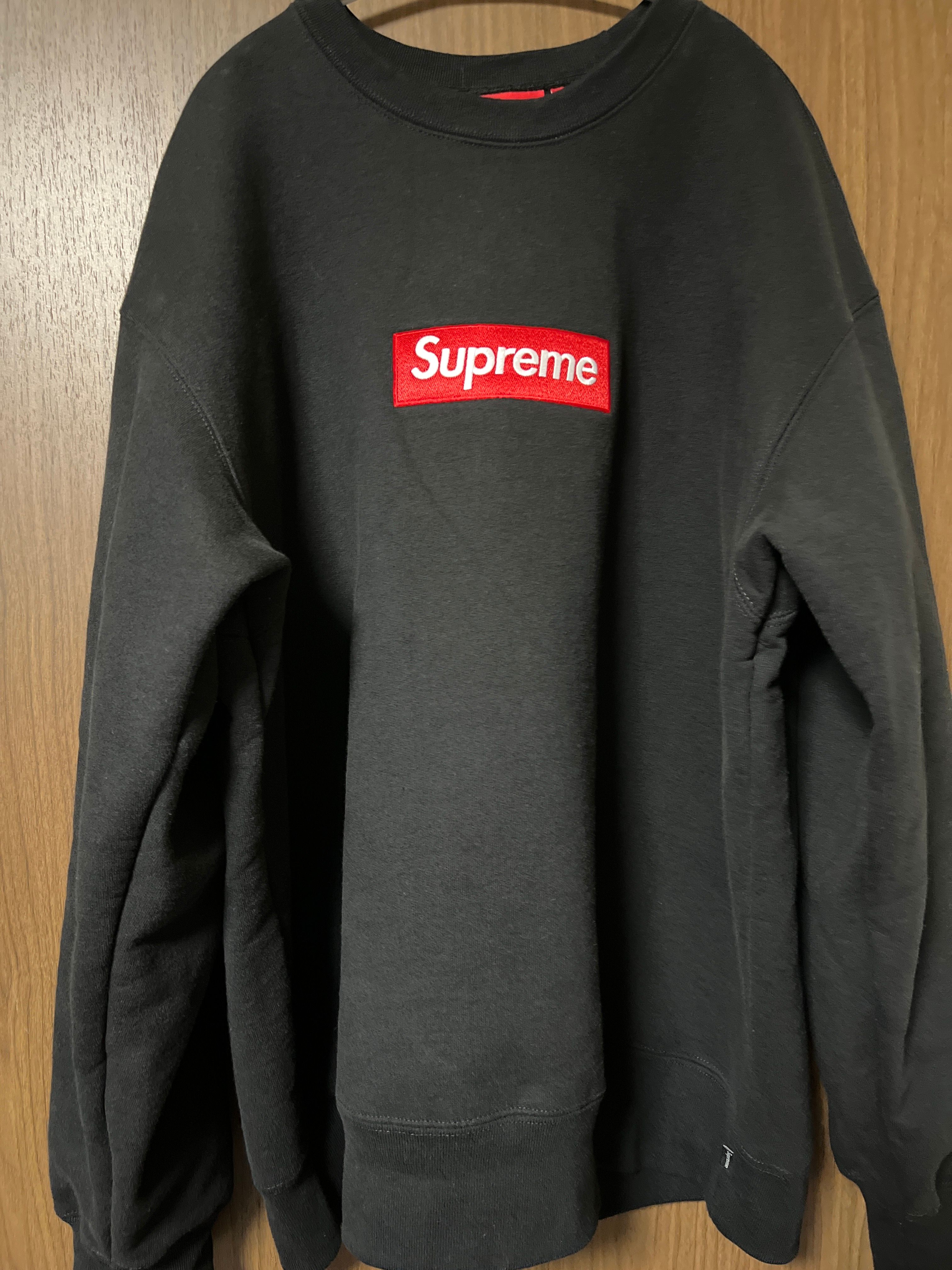 Supreme Box Logo Crewneck "Black" (22FW)