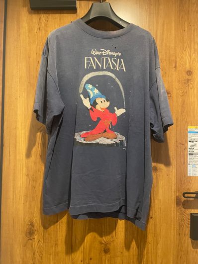 SAINT Mxxxxxx x Disney FANTASIA DNF SS Tee "Navy"